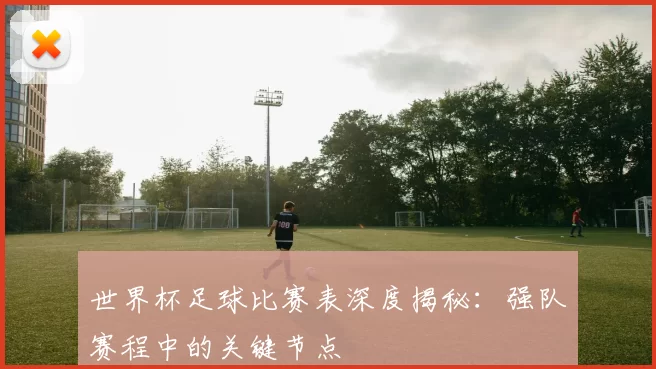 世界杯足球比赛表深度揭秘:强队赛程中的关键节点