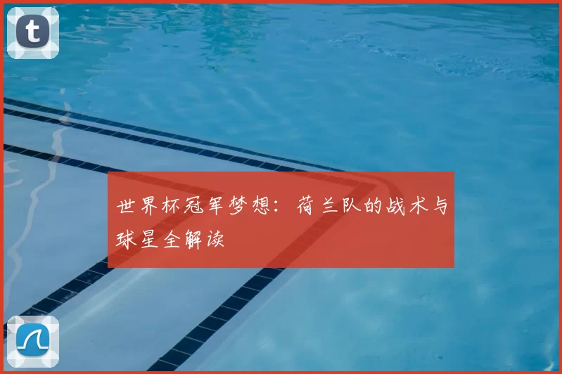 世界杯冠军梦想:荷兰队的战术与球星全解读